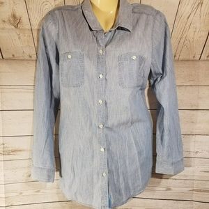 2 for 15.00 Old Navy Blue Button Down Shirt